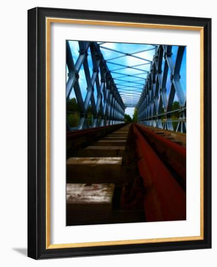 Rail Bridge-Nathan Wright-Framed Photographic Print