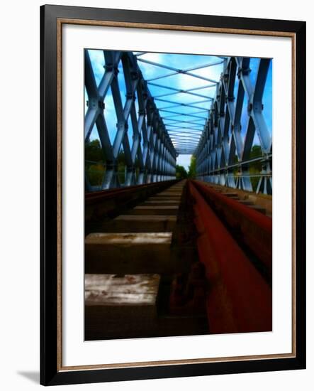 Rail Bridge-Nathan Wright-Framed Photographic Print