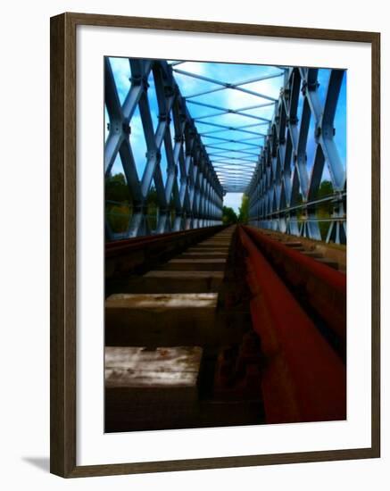 Rail Bridge-Nathan Wright-Framed Photographic Print