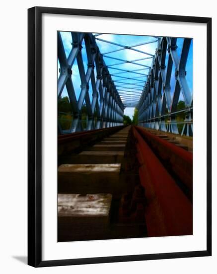 Rail Bridge-Nathan Wright-Framed Photographic Print