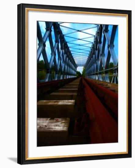 Rail Bridge-Nathan Wright-Framed Photographic Print