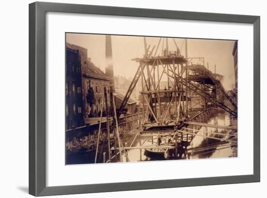 Rail, Germany, Wuppertal-null-Framed Photographic Print