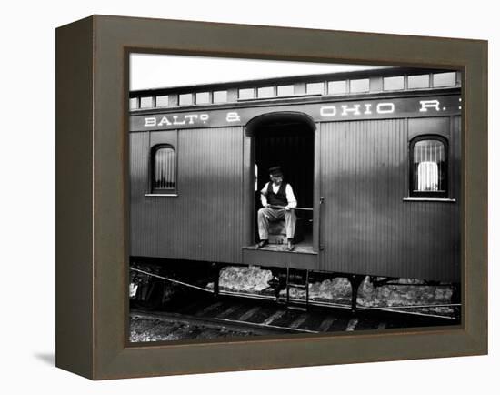 Rail Security-null-Framed Premier Image Canvas