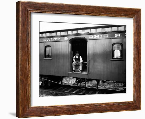 Rail Security-null-Framed Photographic Print