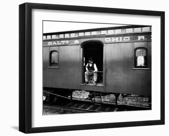 Rail Security-null-Framed Photographic Print