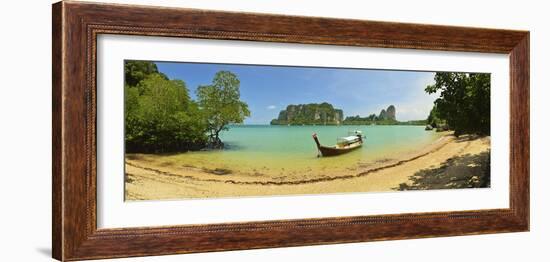 Railay East Bay, Rai Leh (Railay), Andaman Coast, Krabi Province, Thailand, Southeast Asia, Asia-Jochen Schlenker-Framed Photographic Print