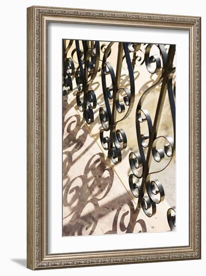 Railing-Karyn Millet-Framed Photographic Print