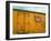 Railroad Box Car Showing the Flag Logo of the Wabash Railroad-Walker Evans-Framed Photographic Print