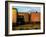 Railroad Box Cars Idle in Train Yard, Lit by Early Morning Sunlight-Walker Evans-Framed Photographic Print