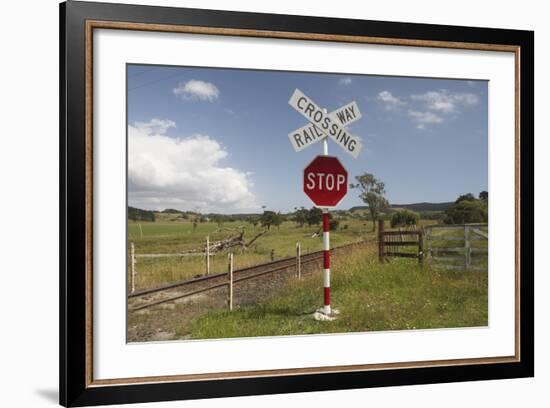 Railroad Crossing-null-Framed Photographic Print