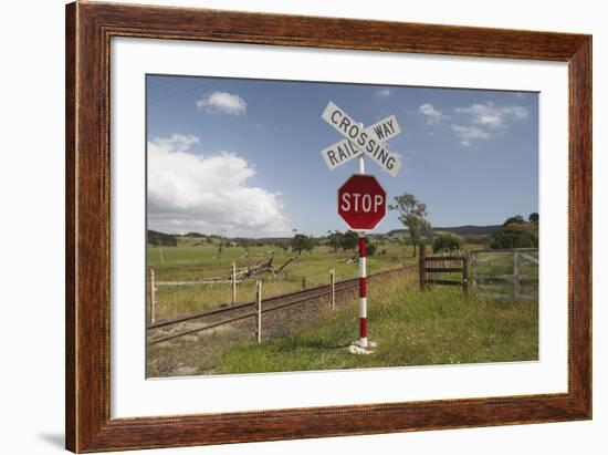 Railroad Crossing-null-Framed Photographic Print