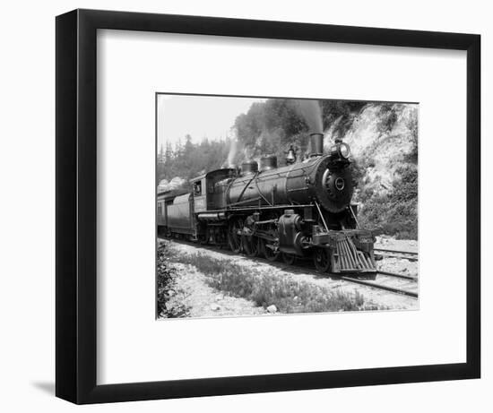 Railroad Locomotive 1443, Circa 1909-Asahel Curtis-Framed Premium Giclee Print