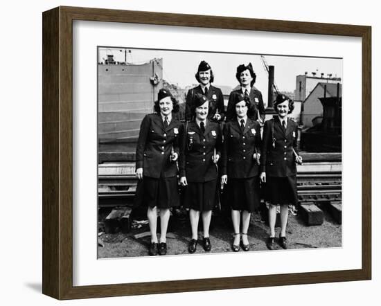 Railroad Police: the Guardettes-null-Framed Photographic Print