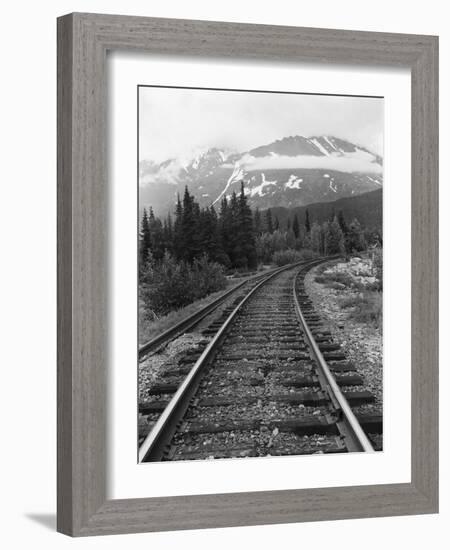 Railroad Tracks, Alaska 85-Monte Nagler-Framed Photographic Print