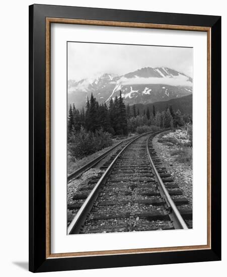 Railroad Tracks, Alaska 85-Monte Nagler-Framed Photographic Print