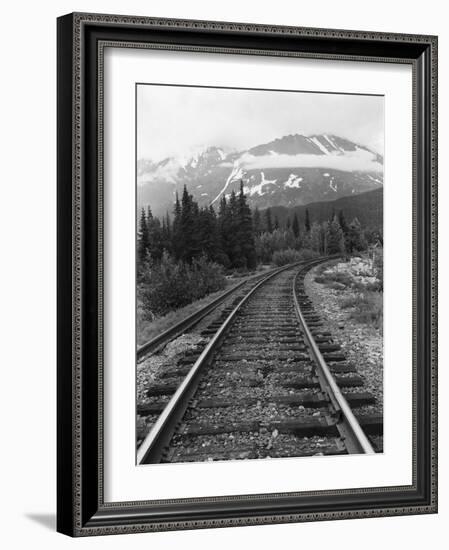 Railroad Tracks, Alaska 85-Monte Nagler-Framed Photographic Print