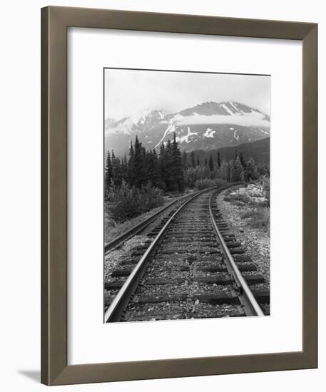 Railroad Tracks, Alaska 85-Monte Nagler-Framed Photographic Print