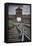 Railroad Tracks Leading into KL Auschwitz II-Jon Hicks-Framed Premier Image Canvas