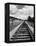 Railroad Tracks Stretching into the Distance-Philip Gendreau-Framed Premier Image Canvas