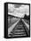 Railroad Tracks Stretching into the Distance-Philip Gendreau-Framed Premier Image Canvas