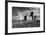 Railroad with Large Grain Stores-Rip Smith-Framed Photographic Print