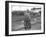 Railroad Worker, C.1900 (B/W Photo)-American Photographer-Framed Giclee Print