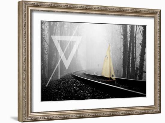 Railroad-Kathryn N/A-Framed Art Print