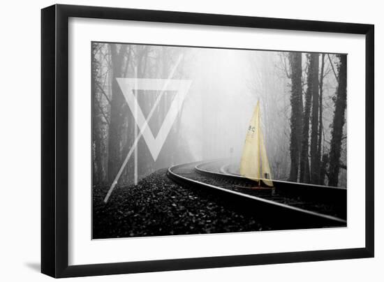 Railroad-Kathryn N/A-Framed Art Print