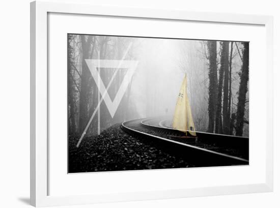 Railroad-Kathryn N/A-Framed Art Print