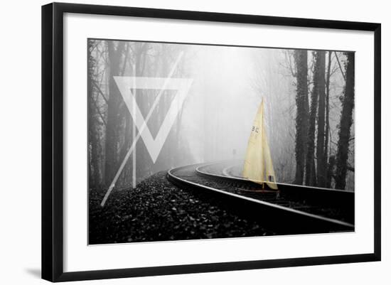 Railroad-Kathryn N/A-Framed Art Print