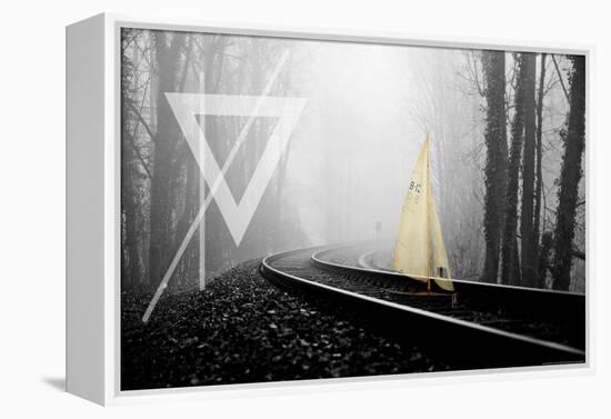 Railroad-Kathryn N/A-Framed Stretched Canvas