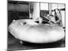 Railton Special Land Speed Record Car, Brooklands, Surrey, 1938-null-Mounted Photographic Print