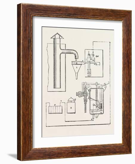 Railway Apparatus at the Paris Electrical Exhibition: Controller for Water Tanks (Lartigue System)-null-Framed Giclee Print