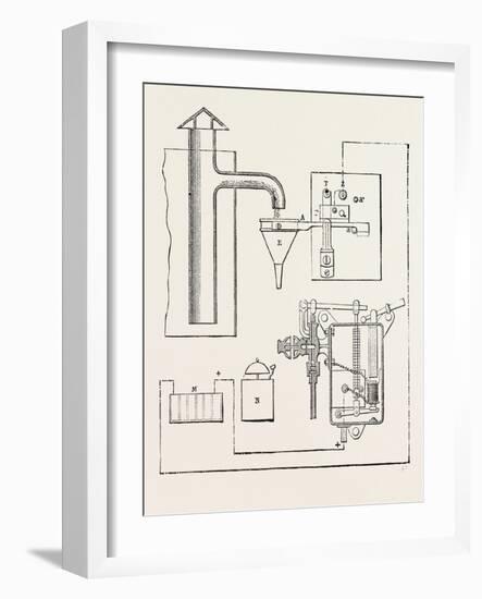 Railway Apparatus at the Paris Electrical Exhibition: Controller for Water Tanks (Lartigue System)-null-Framed Giclee Print
