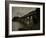 Railway Bridge at Argenteuil, c.1873-Claude Monet-Framed Giclee Print