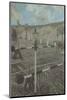 Railway Cycle: Boom Barrier-Hans Baluschek-Mounted Art Print