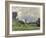 Railway Embankment at Sevres, C.1879 (Oil on Canvas)-Alfred Sisley-Framed Giclee Print