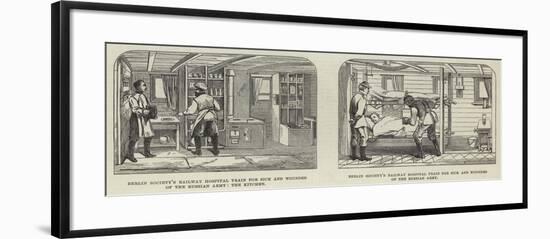 Railway Hospital Train-null-Framed Giclee Print
