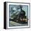 Railway Locomotive-John S^ Smith-Framed Premier Image Canvas