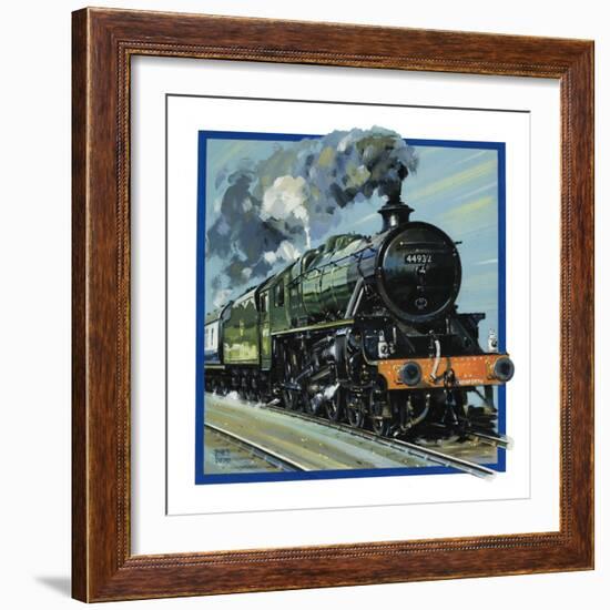 Railway Locomotive-John S^ Smith-Framed Giclee Print