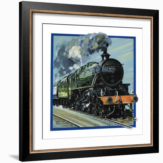 Railway Locomotive-John S^ Smith-Framed Giclee Print