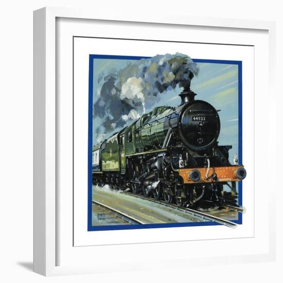 Railway Locomotive-John S^ Smith-Framed Giclee Print