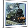 Railway Locomotive-John S^ Smith-Mounted Giclee Print