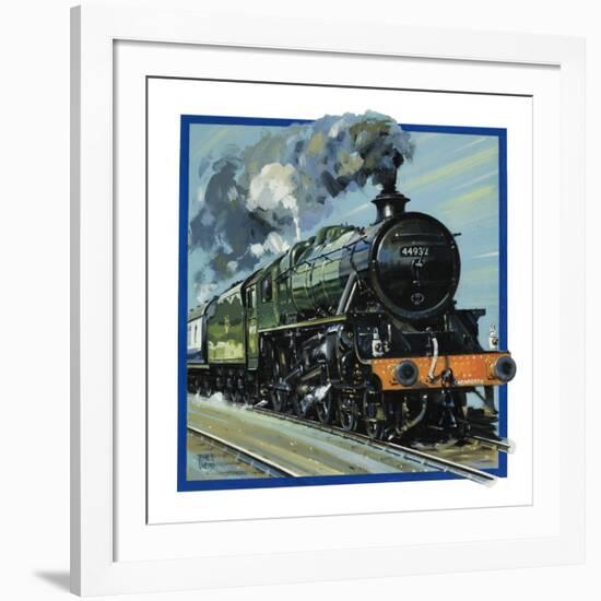 Railway Locomotive-John S^ Smith-Framed Giclee Print