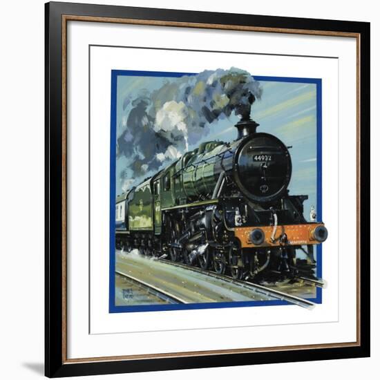 Railway Locomotive-John S^ Smith-Framed Giclee Print