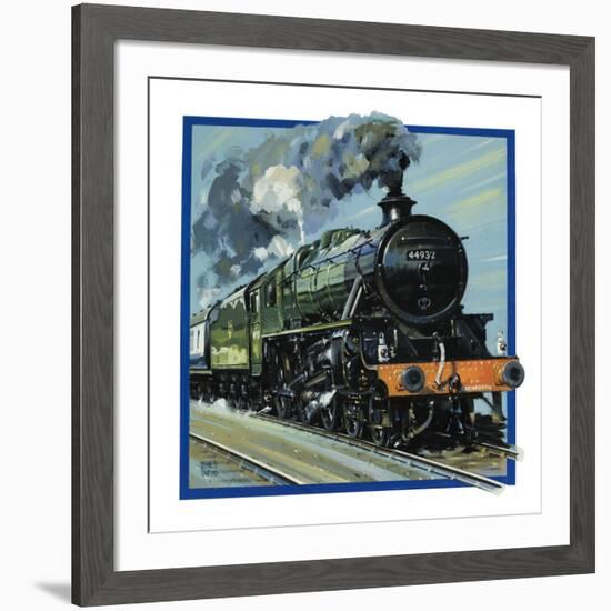 Railway Locomotive-John S^ Smith-Framed Giclee Print