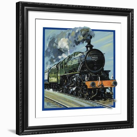 Railway Locomotive-John S^ Smith-Framed Giclee Print