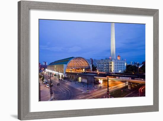 Railway Station Berlin-Felipe Rodriguez-Framed Photographic Print