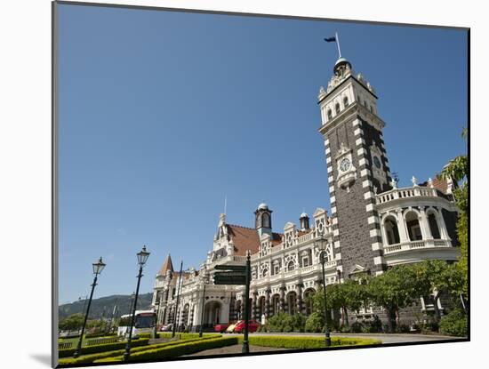 Railway Station, Dunedin, Otago, South Island, New Zealand, Pacific-Michael Snell-Mounted Photographic Print