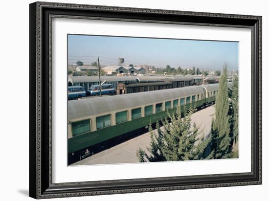 Railway Station Where Agatha Christie Arrived, Mosul, Iraq, 1977-Vivienne Sharp-Framed Photographic Print